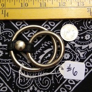 C-ring Metal & Leather, #6